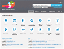 Tablet Screenshot of data.gv.at