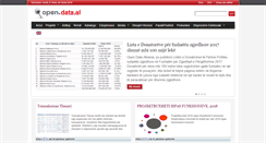 Desktop Screenshot of open.data.al