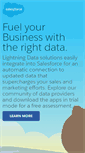Mobile Screenshot of data.com