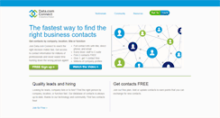 Desktop Screenshot of connect.data.com